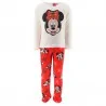 Disney Minnie Mouse - Conjunto de pijama de forro polar de invierno "Happy Christmas" para niña (Ensemble de Pyjama) French M...