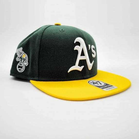 Cappellino MLB Oakland Athletics "Sure Shot Two Tone Captain Collection (Cappellino) '47 Brand chez FrenchMarket