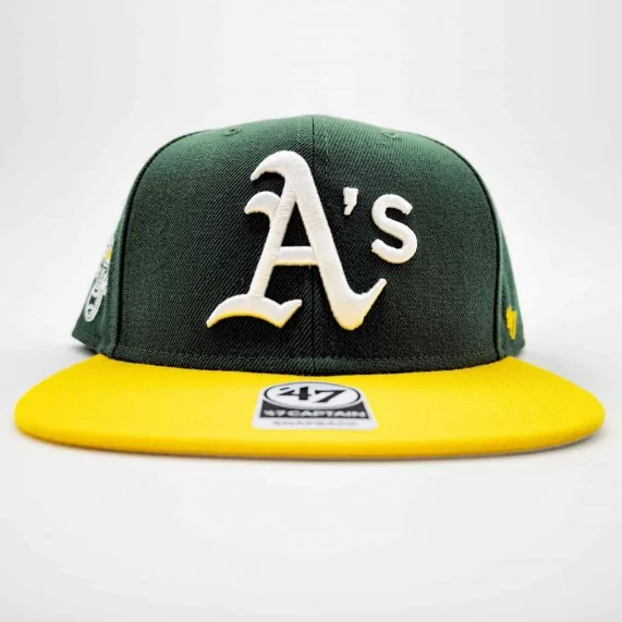 Cappellino MLB Oakland Athletics "Sure Shot Two Tone Captain Collection (Cappellino) '47 Brand chez FrenchMarket