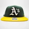 Cappellino MLB Oakland Athletics "Sure Shot Two Tone Captain Collection (Cappellino) '47 Brand chez FrenchMarket