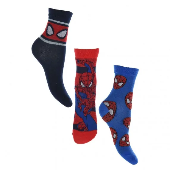 Lot de 3 paires de Chaussettes Garçon MARVEL"Spider-Man" (Fantaisies) French Market chez FrenchMarket