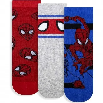 Lot de 3 paires de Chaussettes Garçon MARVEL"Spider-Man" (Fantaisies) French Market chez FrenchMarket