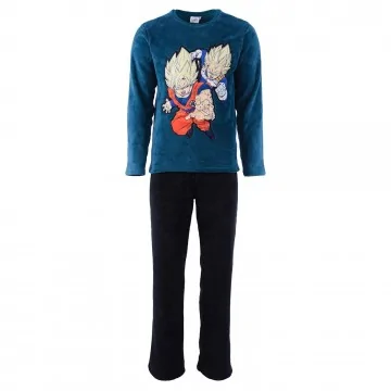 Dragon Ball Z Ensemble Pyjama Homme Polaire Son Goku Vegeta