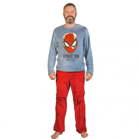 MARVEL - Conjunto de pijama de forro polar "Spider-Man" para hombre (Conjuntos de pijama) French Market chez FrenchMarket