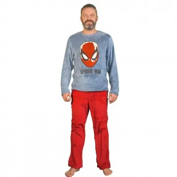 MARVEL - Conjunto de pijama de forro polar "Spider-Man" para hombre (Conjuntos de pijama) French Market chez FrenchMarket