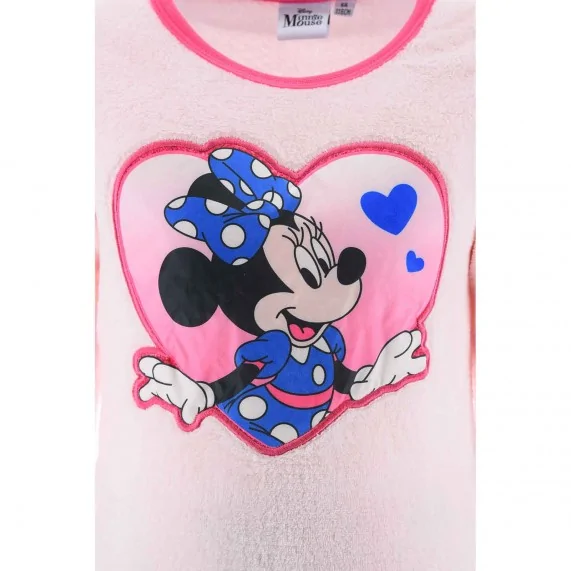 Disney Minnie Mouse - Mädchen Fleece-Pyjama-Set (Ensemble de Pyjama) French Market auf FrenchMarket