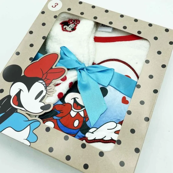 Disney Minnie Mouse - Pyjamaset in fleece voor meisjes (Ensemble de Pyjama) French Market chez FrenchMarket