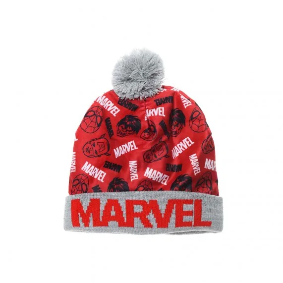 Cappello a pompon da ragazzo "Marvel (Cofani) French Market chez FrenchMarket