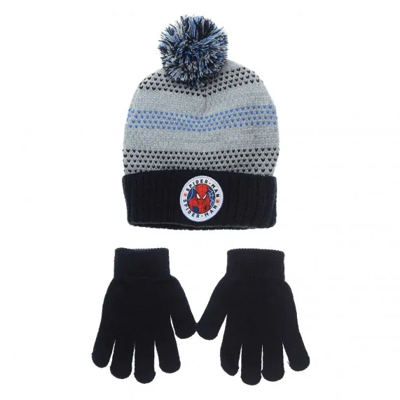 Marvel "Spider-Man" Boy's Beanie & Glove Set (Bonnets) French Market on FrenchMarket