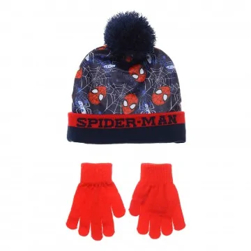 Marvel "Spider-Man" Beanie and Glove Set (Bonnets) French Market on FrenchMarket