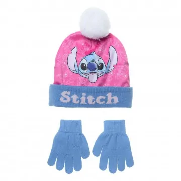 Ensemble Bonnet Gants Lilo & Stitch" Stitch" (Bonnets) French Market on FrenchMarket