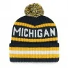 NCAA Michigan Wolverines "Bering" Mütze (Mützen) '47 Brand auf FrenchMarket