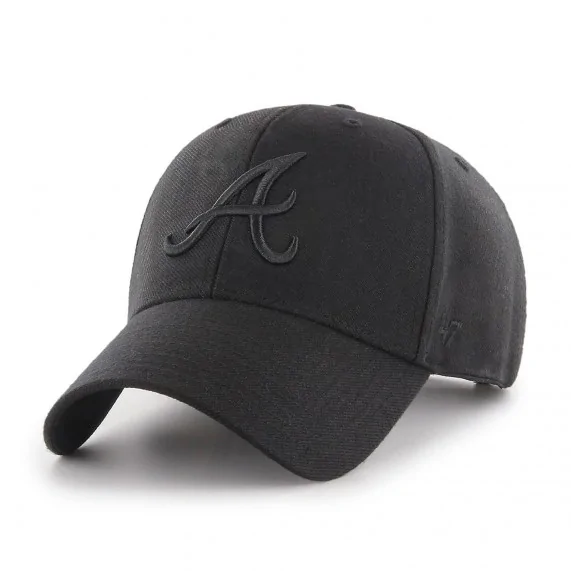 cappellino MLB Atlanta Braves "Black Tonal Snapback (Cappellino) '47 Brand chez FrenchMarket