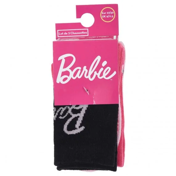 3 Paar "Barbie" Socken, Mädchen (Socken) French Market auf FrenchMarket