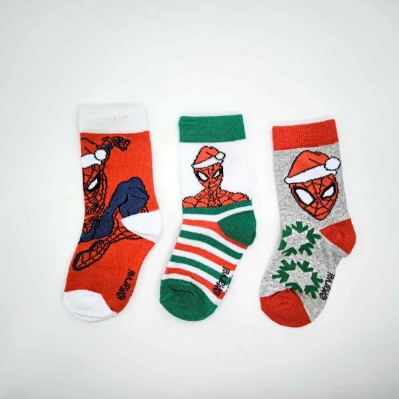 Calzini Spider-Man da 3 pezzi per bambino (Fantasie) French Market chez FrenchMarket