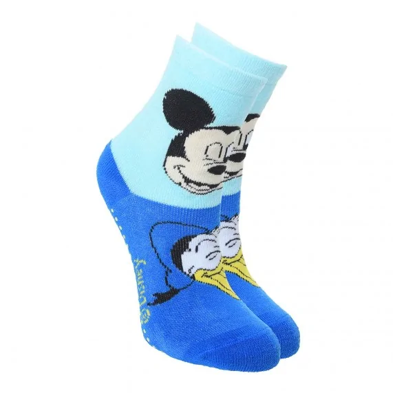 DISNEY Paire de Chaussettes Antidérapantes Garçon "Mickey" (Fantaisies) French Market chez FrenchMarket