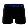 Set van 4 herenboxershorts 100% katoen "Black Belt Color (Herenboxershorts) Pierre Cardin chez FrenchMarket