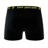 Lot de 4 Boxers Homme 100% Coton "Noir Ceinture Color" (Lot boxers Homme) Pierre Cardin chez FrenchMarket