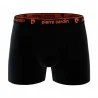 Set van 4 herenboxershorts 100% katoen "Black Belt Color (Herenboxershorts) Pierre Cardin chez FrenchMarket