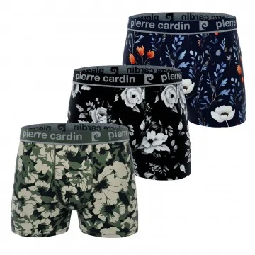 Set di 3 boxer da uomo in cotone (Boxer da uomo) Pierre Cardin chez FrenchMarket