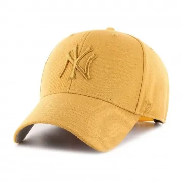 Casquette MLB New York Yankees MVP Snapback Jaune (Casquettes) '47 Brand chez FrenchMarket