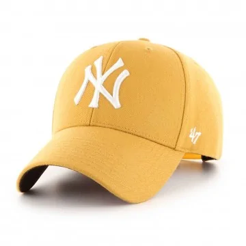 Casquette MLB New York Yankees MVP Snapback Jaune (Casquettes) '47 Brand chez FrenchMarket