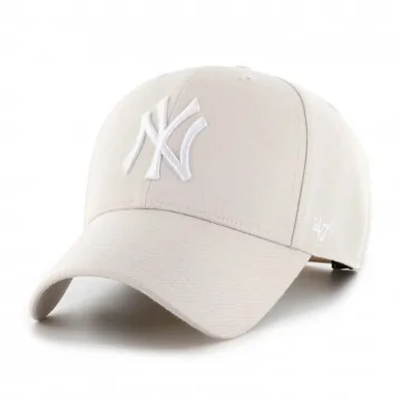 Casquette MLB New York Yankees MVP Snapback Beige (Casquettes) '47 Brand chez FrenchMarket