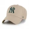 Casquette MLB New York Yankees MVP Snapback Beige (Casquettes) '47 Brand chez FrenchMarket