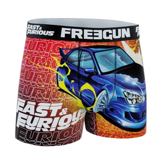 Boxer in microfibra per uomo "Fast & Furious (Boxer) Freegun chez FrenchMarket