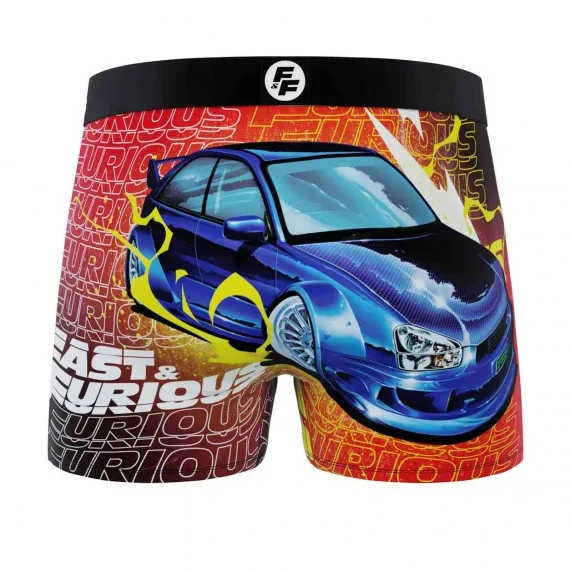 Boxer Homme Microfibre "Fast & Furious" (Boxers Homme) Freegun chez FrenchMarket