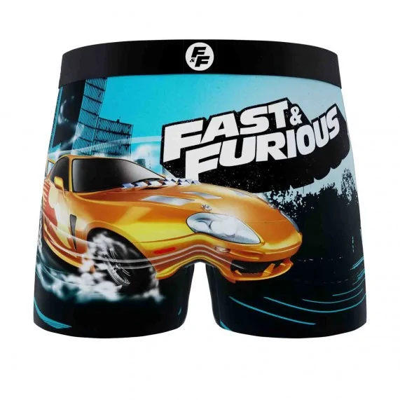 Boxer Homme Microfibre "Fast & Furious" (Boxers Homme) Freegun chez FrenchMarket