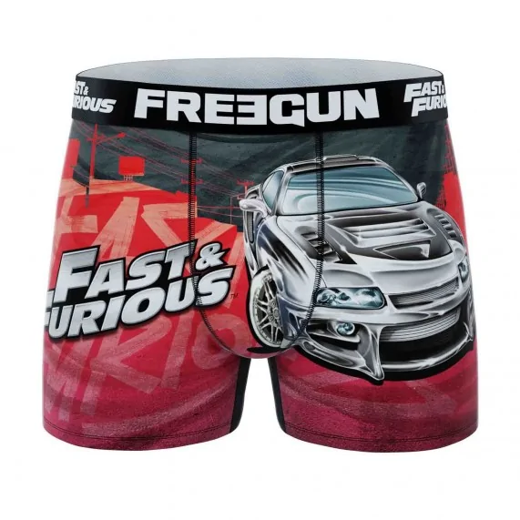 Boxer in microfibra per uomo "Fast & Furious (Boxer) Freegun chez FrenchMarket