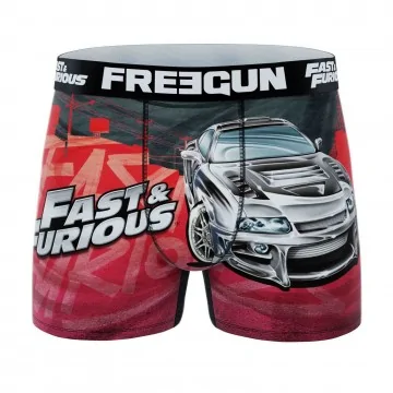 Boxer Homme Microfibre "Fast & Furious" (Boxers Homme) Freegun chez FrenchMarket