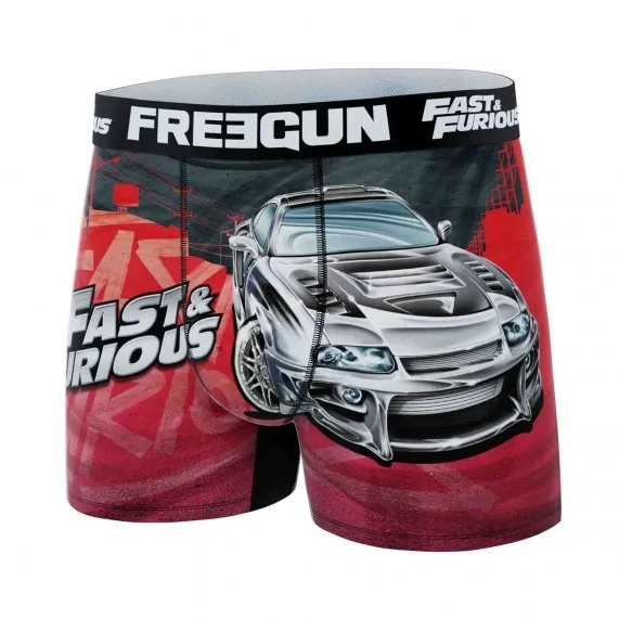 Boxer Homme Microfibre "Fast & Furious" (Boxers Homme) Freegun chez FrenchMarket