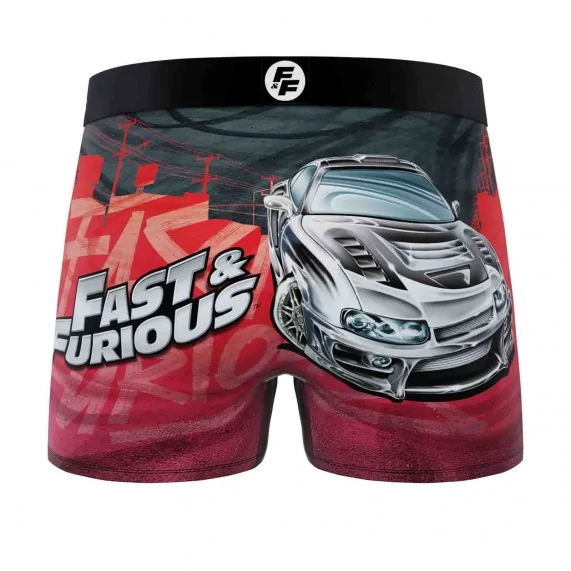 Boxer Homme Microfibre "Fast & Furious" (Boxers Homme) Freegun chez FrenchMarket