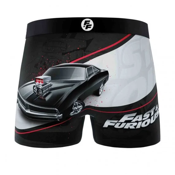 Boxer Mann Mikrofaser "Fast & Furious" (Boxershorts) Freegun auf FrenchMarket