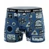 Set van 4 100% Katoenen Jurassic Park jongensboxershorts (Jongensboxershort) French Market chez FrenchMarket