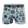 Set di 4 boxer Jurassic Park da ragazzo in 100% cotone (Boxer da ragazzo) French Market chez FrenchMarket