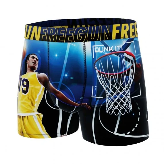 FREEGUN Boxer Herren Premium Sport Basketball Slam Dunk