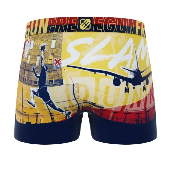 Boxer Herren Premium Sport Basket Slam Dunk (Boxershorts) Freegun auf FrenchMarket