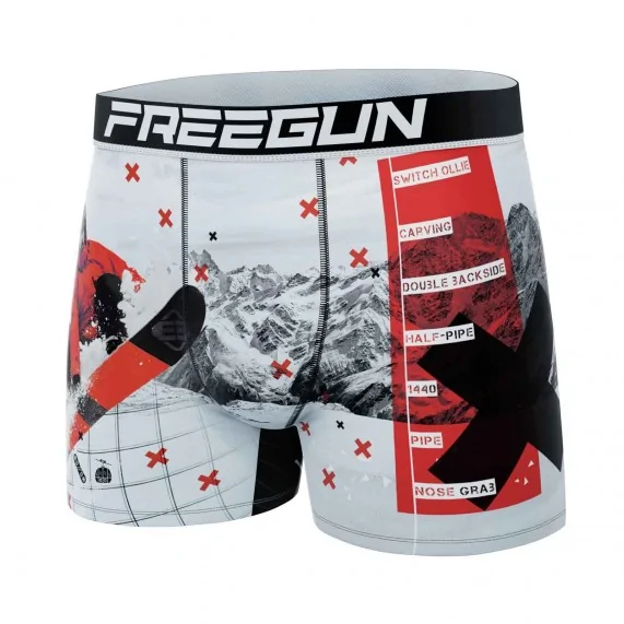 Boxer Homme Premium Sport Extrême Snow (Boxers Homme) Freegun chez FrenchMarket