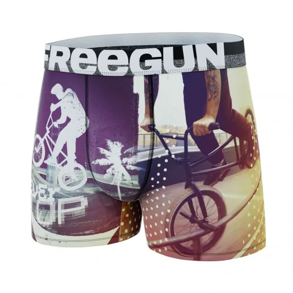 Premium "BMX Edition" men's boxer shorts (Boxers) Freegun on FrenchMarket