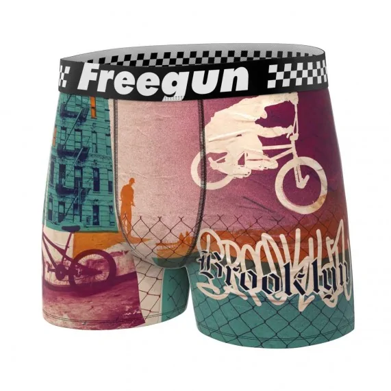 Boxer Homme Premium "BMX Edition" (Boxers Homme) Freegun chez FrenchMarket