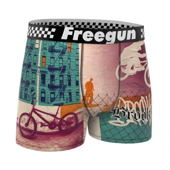 Boxer Premium para hombre "Edición BMX (Boxers) Freegun chez FrenchMarket