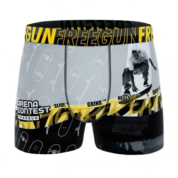 Bóxer de patinaje de alta calidad para hombre (Boxers) Freegun chez FrenchMarket