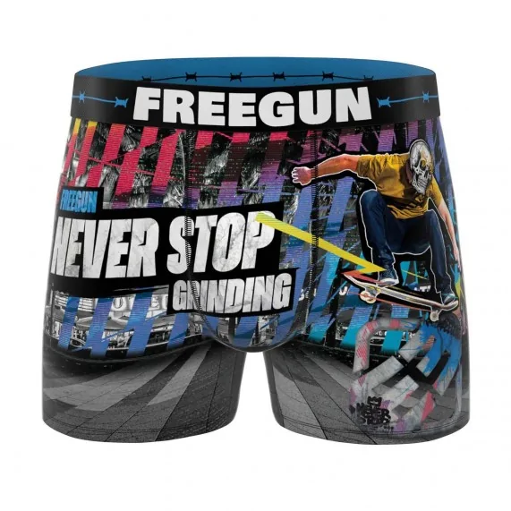 Bóxer de patinaje de alta calidad para hombre (Boxers) Freegun chez FrenchMarket