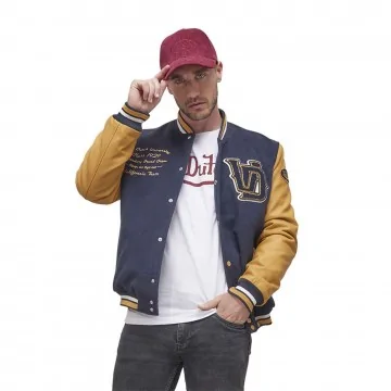 Chaqueta con bordado y parche universitario Varsity Von Dutch" (Teddy - Chaqueta Varsity) Von Dutch chez FrenchMarket