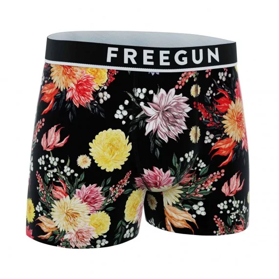 Boxer Homme Coton "Premium Signature Flowers" (Boxers Homme) Freegun chez FrenchMarket