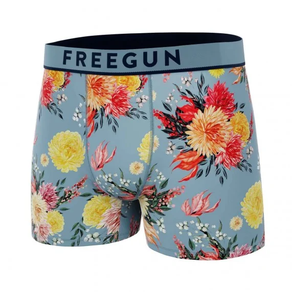 Boxer in cotone "Premium Signature Flowers" per uomo (Boxer) Freegun chez FrenchMarket