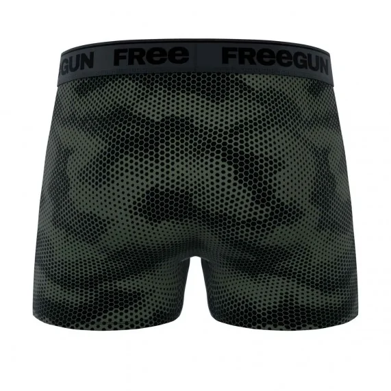 Premium Signature Pablo" Men's Cotton Boxer Briefs (Boxers) Freegun on FrenchMarket